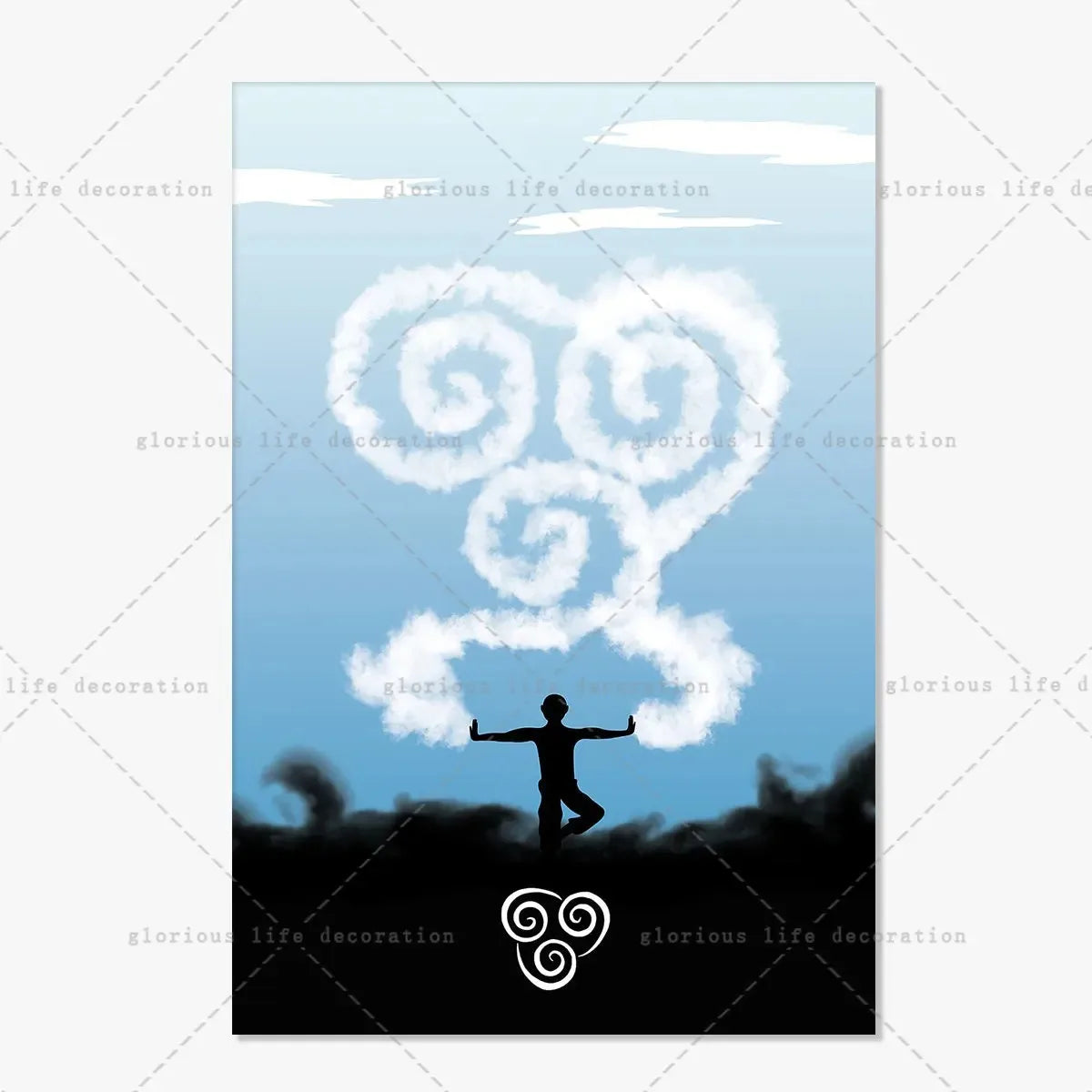 Poster Avatar The Last Airbender · Decoración Setup Gamer y Escritorio