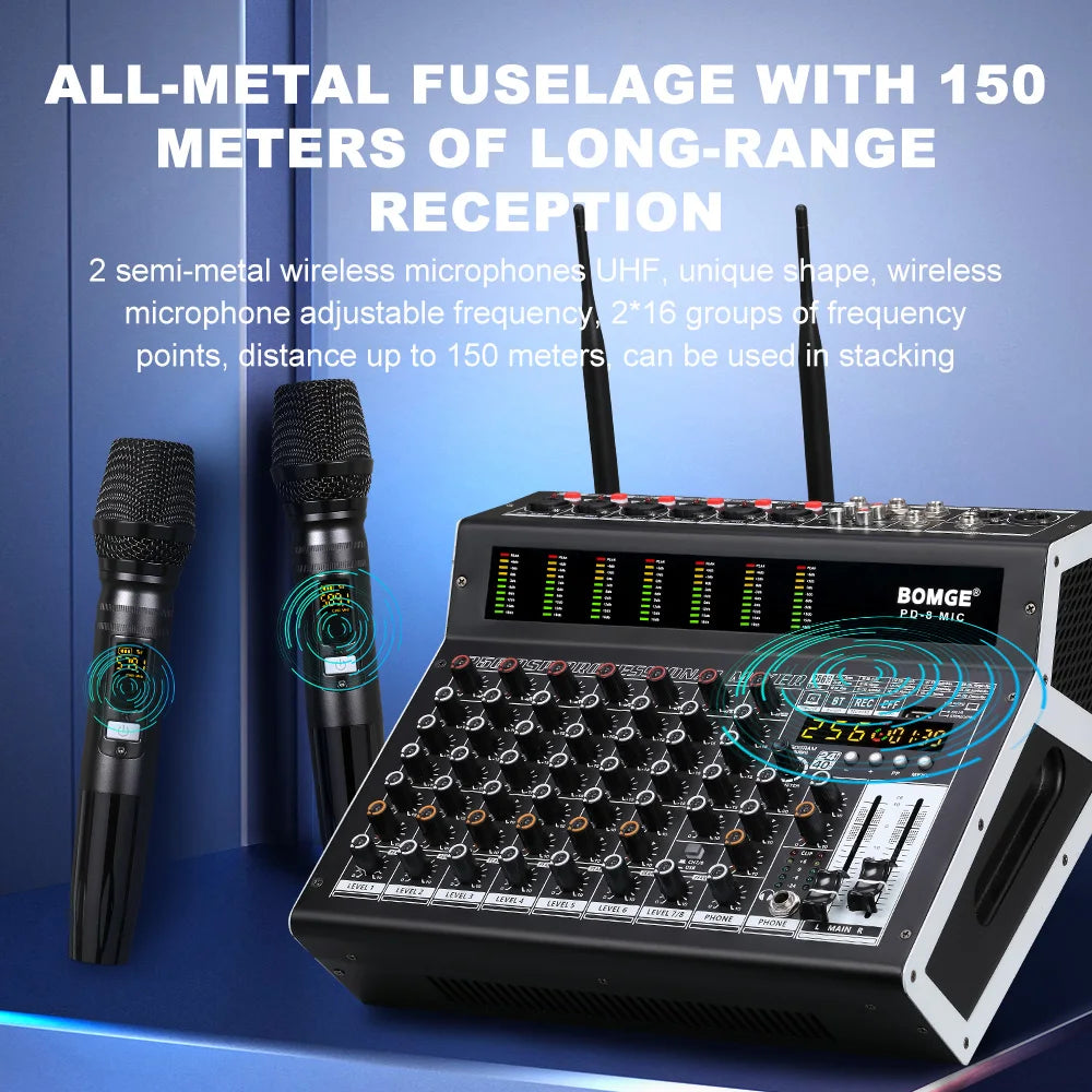 Micrófono mixer Channel 256DSP · Sonido Gaming