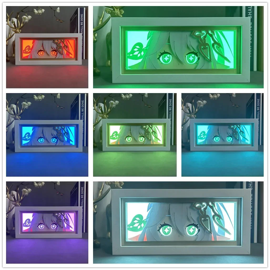 Lámpara LED Box Game Nightlight · Iluminación Setup Gaming