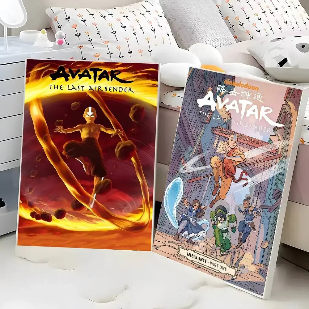 Poster Avatar The Last Airbender · Decoración Setup Gamer y Escritorio