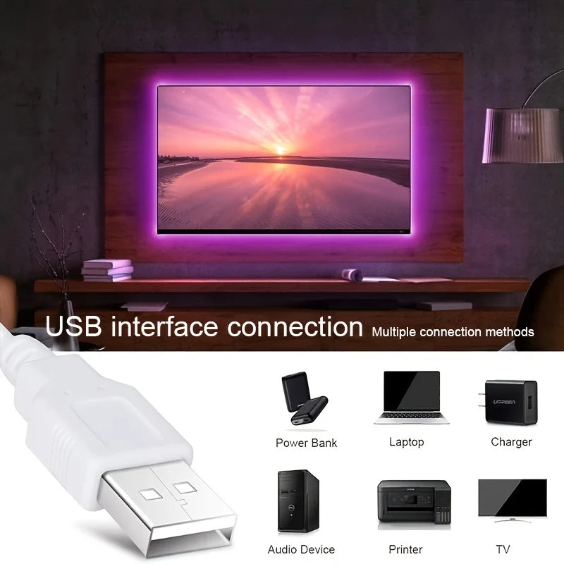 Iluminación LED 5M Plug Keys · Iluminación Setup Gaming
