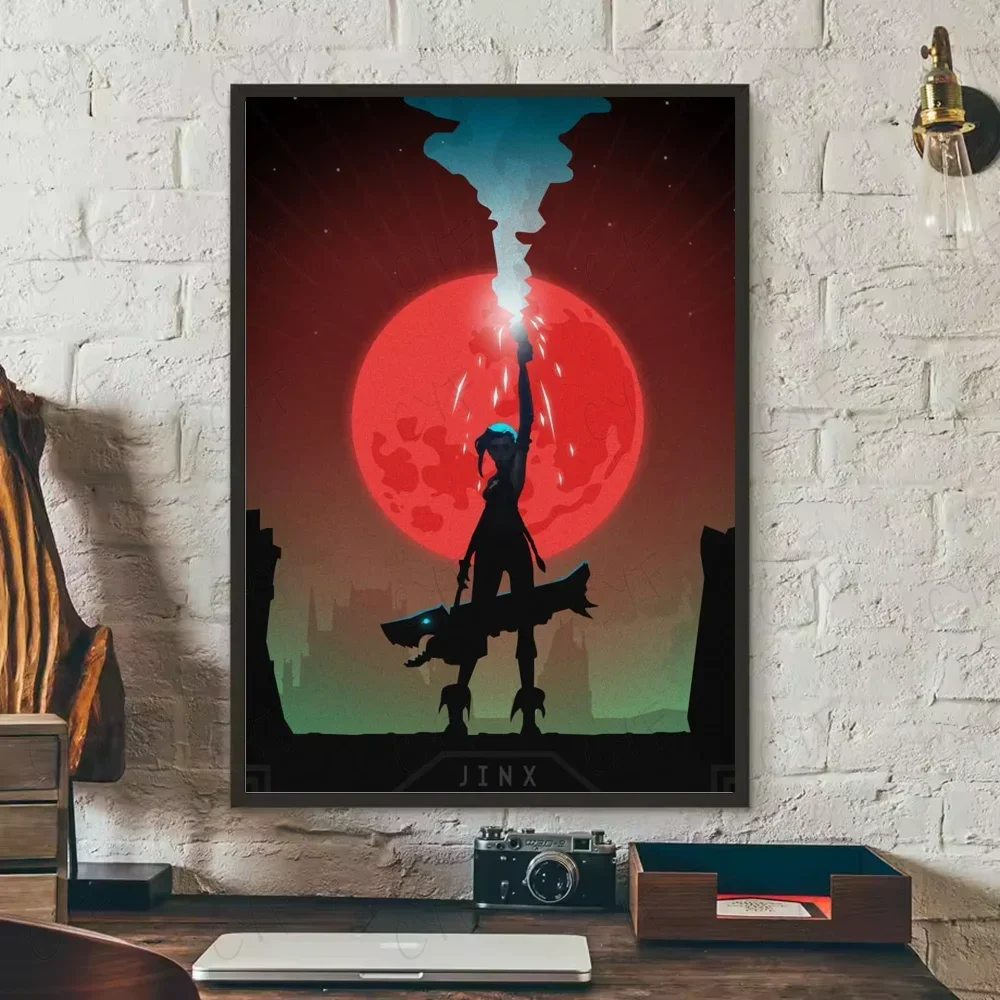 Poster ARCANE Movie Aesthetic Canvas · Decoración Setup Gamer y Escritorio