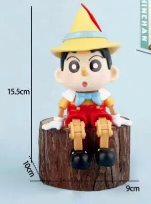Figura Pinocchio 8cm 8cm · Decoración Setup Gamer y Escritorio