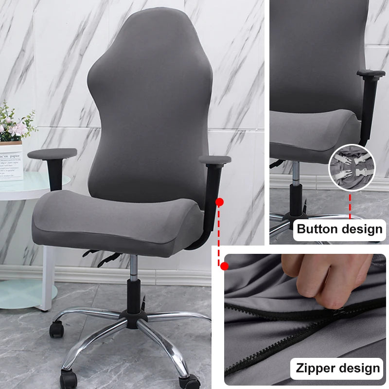 Funda Impermeable para Silla Gaming Negra · Tamaño Universal Reclinable