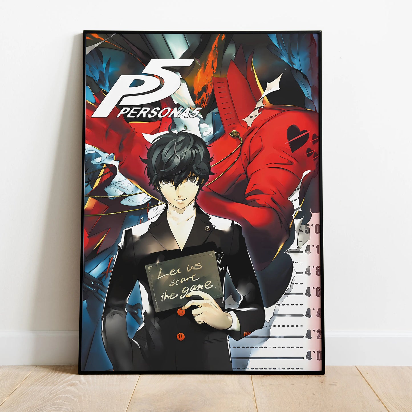 Poster Persona P5 Games Print · Decoración Setup Gamer y Escritorio