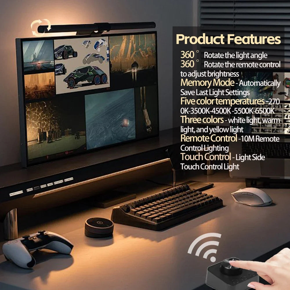 Monitor Gaming 44cm · Setup Gamer