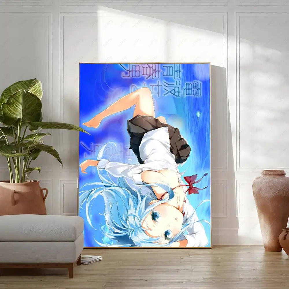 Poster Denpa Onna To Seishun · Decoración Setup Gamer y Escritorio