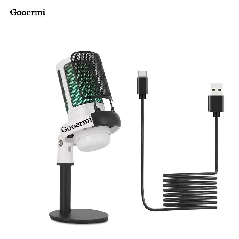 Micrófono profesional USB para setup gamer