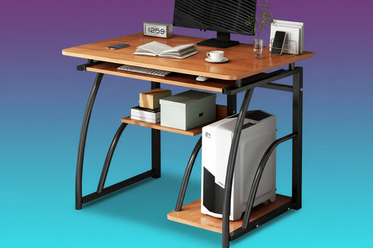 Escritorio Gaming Metálico con Soporte PC