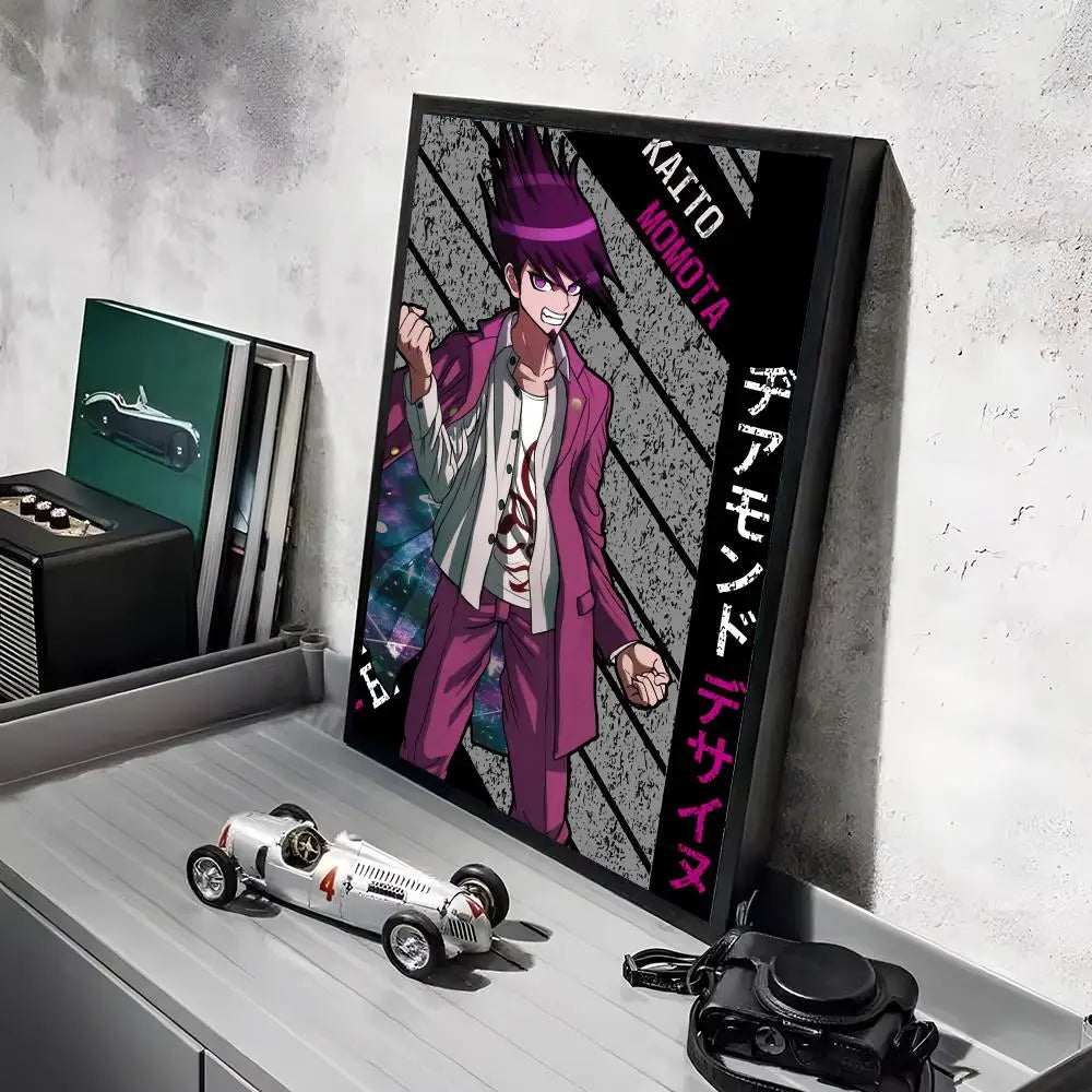 Poster Game D_DanganRonpaS Stickers Mural · Decoración Setup Gamer y Escritorio