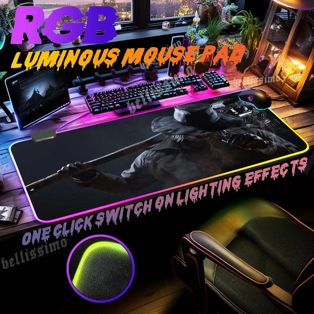 Alfombrilla Gaming RGB Resident Evil - Extended Mouse Pad Impermeable 70x40cm