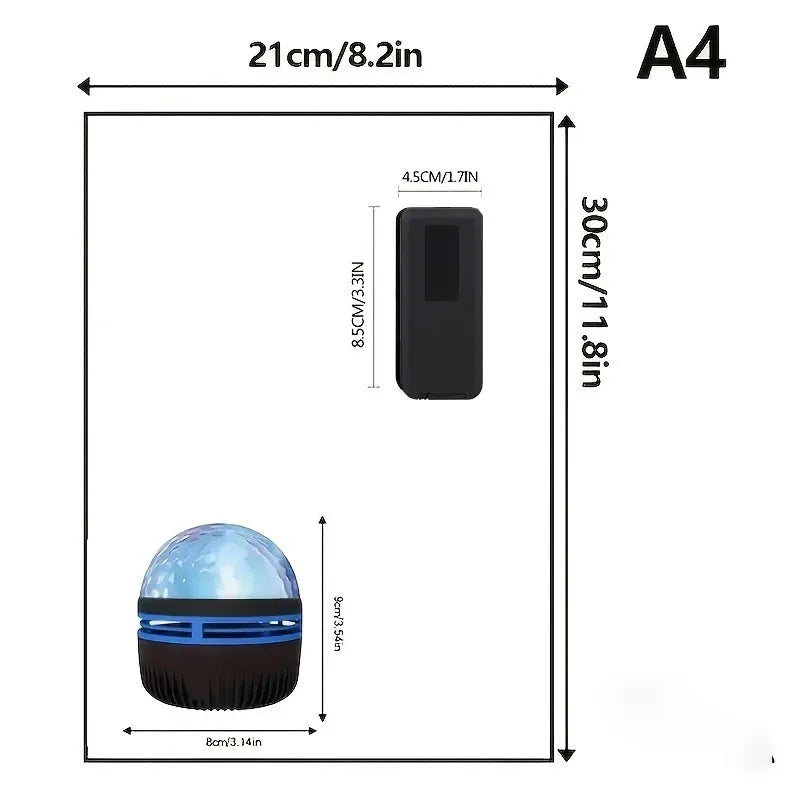 Lámpara LED Galaxy Projector ,Water · Iluminación Setup Gaming