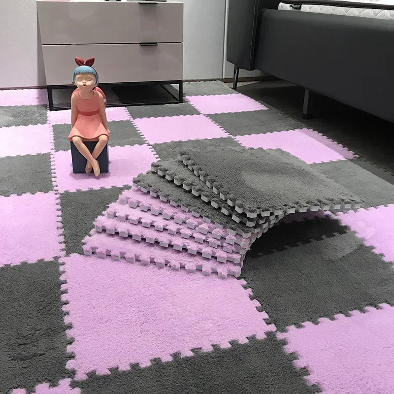 Alfombra Decorativa Soft Floor Mat Stain 30cm · Decoración Setup Gamer y Escritorio