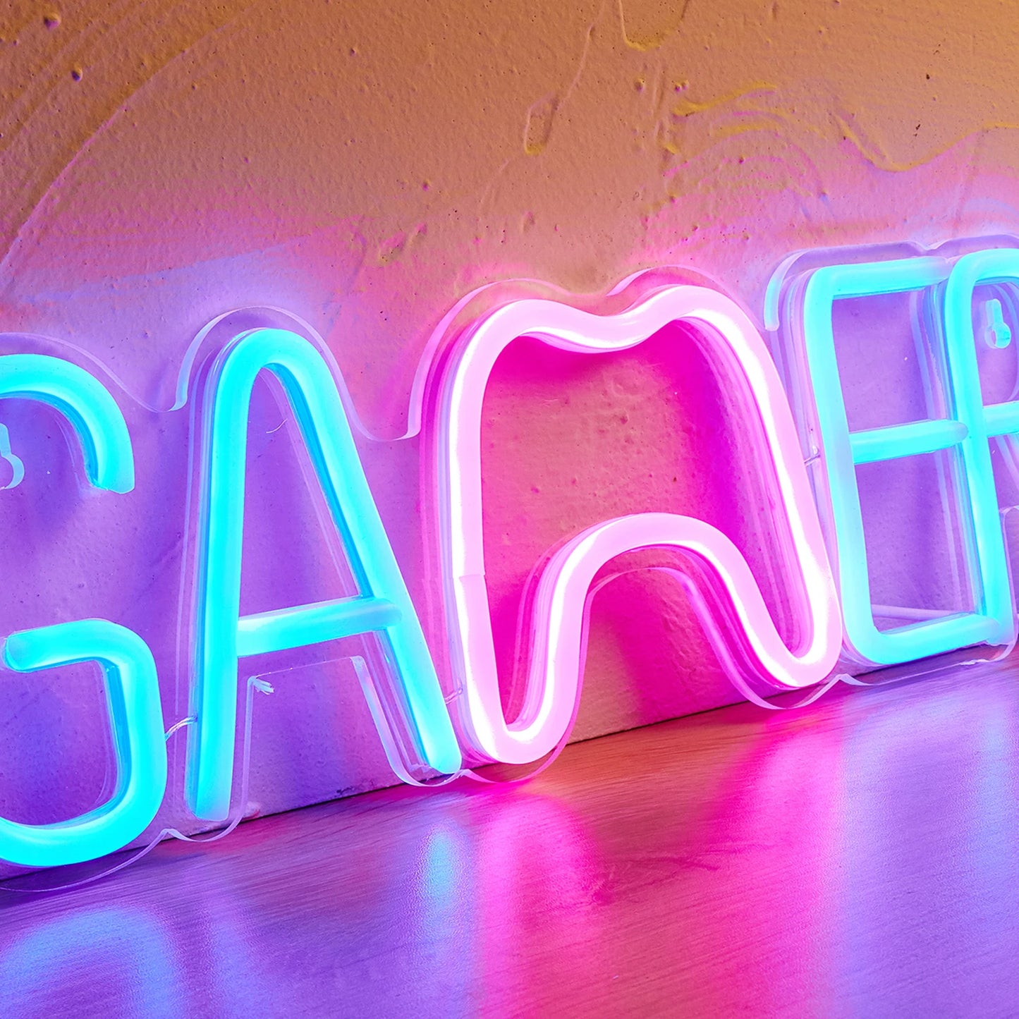 Neón LED Chi-buy Gamer Gamepad · Iluminación Setup Gaming