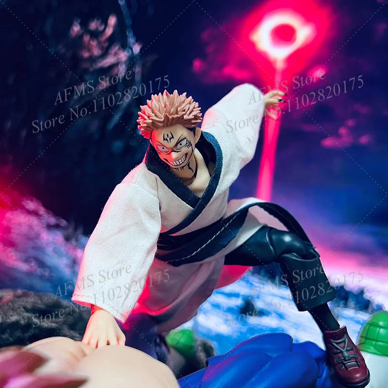 Figura 1/12 Scale Fushiguro Toji 6inch · Decoración Setup Gamer y Escritorio