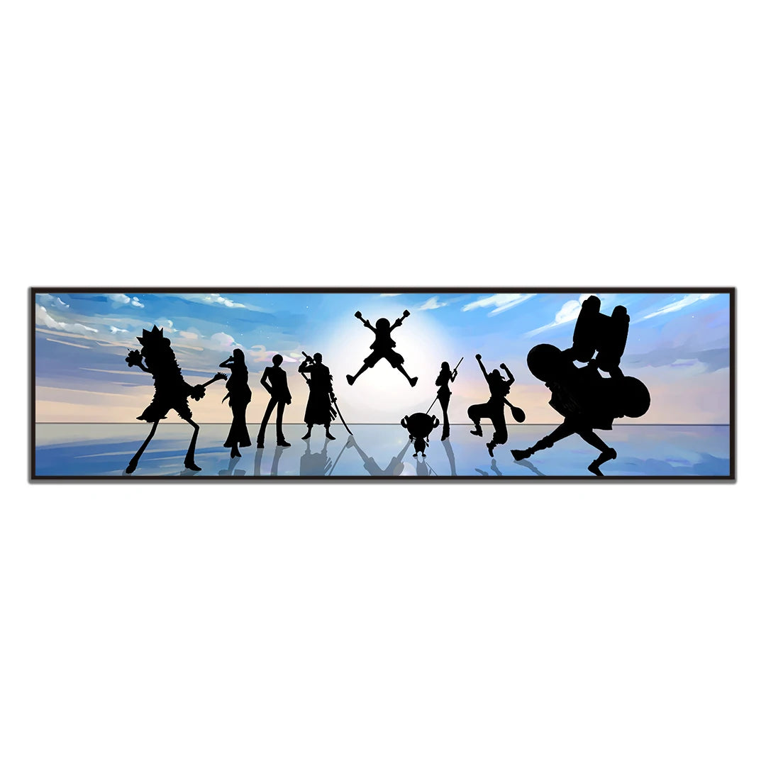 Poster One Family Photo Hanging One Piece · Decoración Setup Gamer y Escritorio