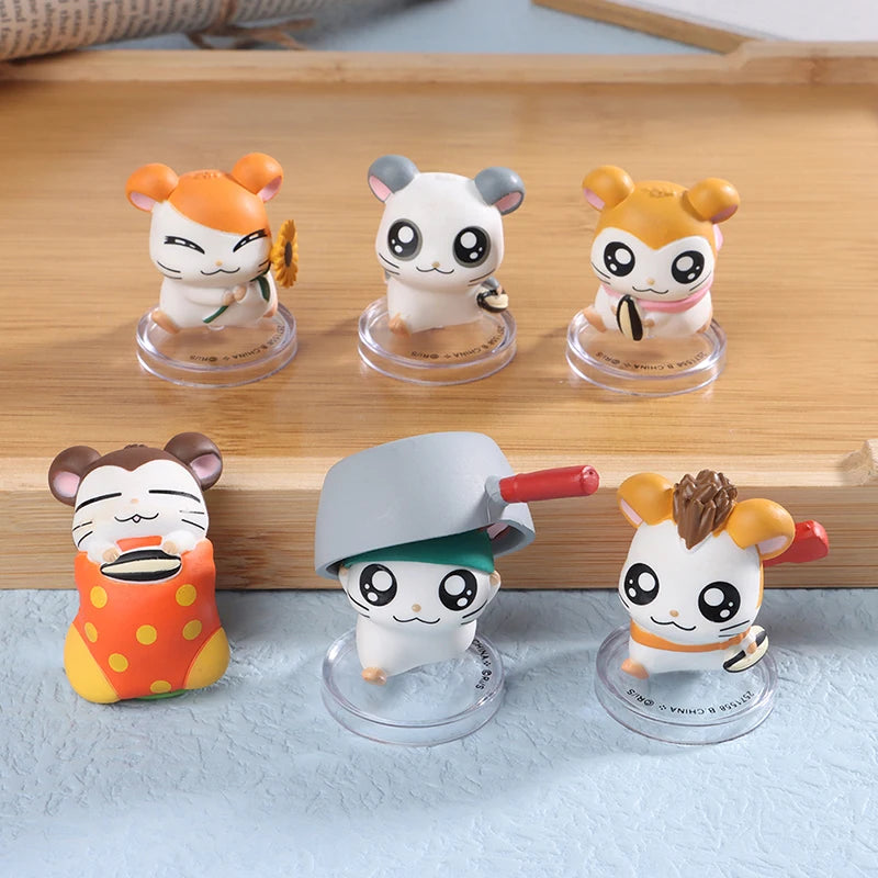 Figura Hamtaro Kawaii Hamster Hamtaro · Decoración Setup Gamer y Escritorio