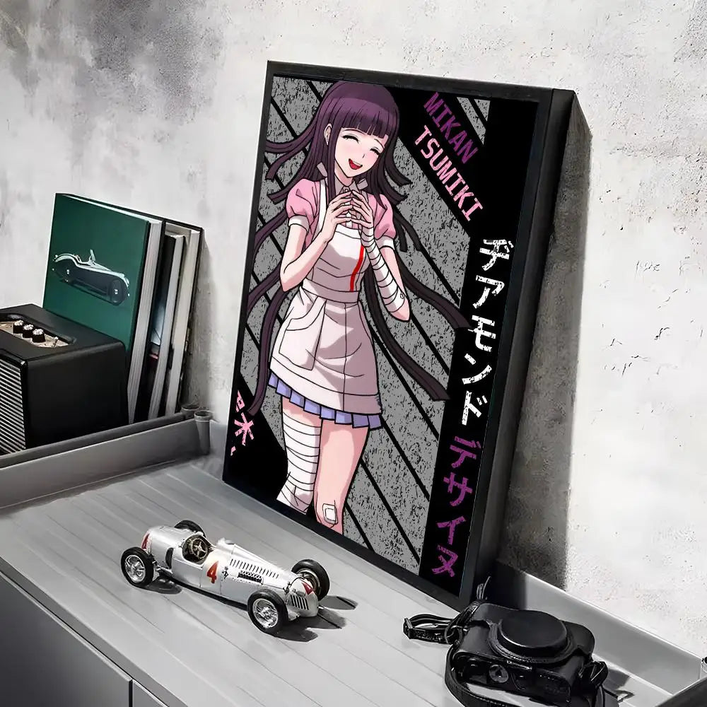Poster Game D_DanganRonpaS Stickers Mural · Decoración Setup Gamer y Escritorio