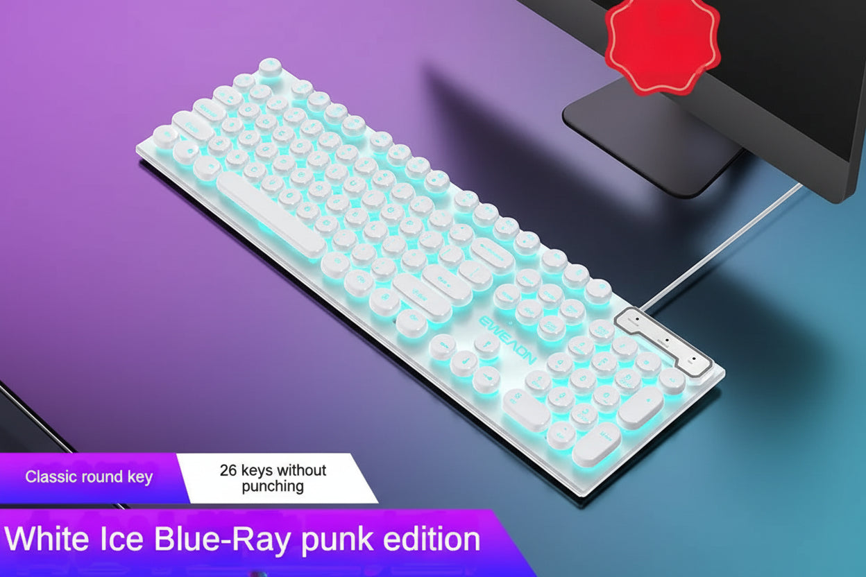 Teclado Gaming RGB DUTRIEUX 104 Teclas – Sensación Mecánica