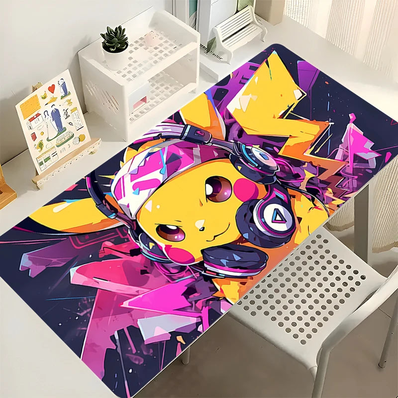 Alfombrilla Gaming XXL Pokémon Kawaii - Mouse Pad Grande Anime para Escritorio