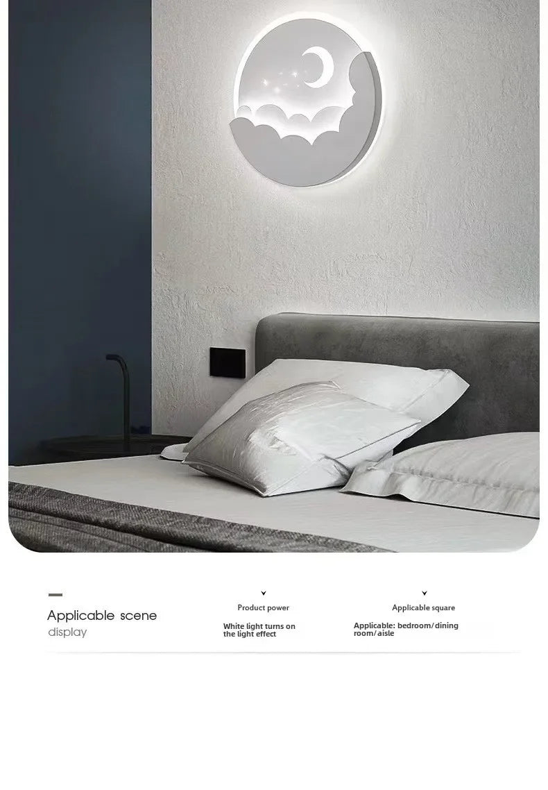 Lámpara LED Modern Sconce Interior · Iluminación Setup Gaming