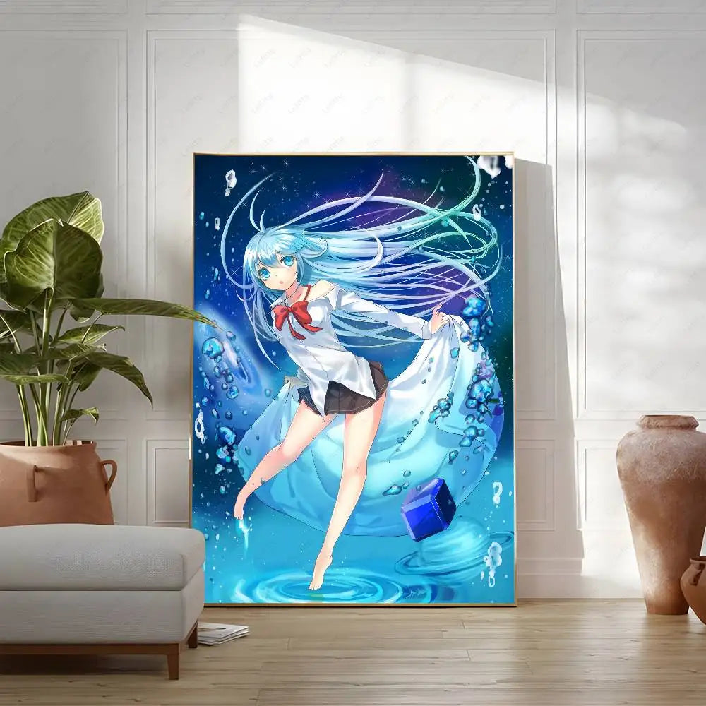 Poster Denpa Onna To Seishun · Decoración Setup Gamer y Escritorio