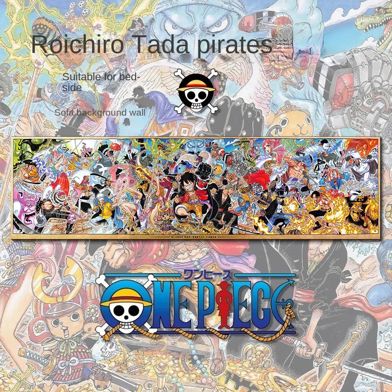 Poster One Family Photo Hanging One Piece · Decoración Setup Gamer y Escritorio
