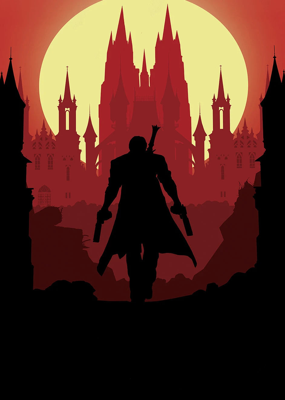 Poster Minimalist Video Game and · Decoración Setup Gamer y Escritorio