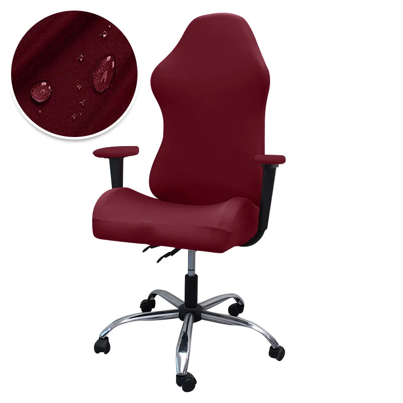 Funda Impermeable para Silla Gaming Negra · Tamaño Universal Reclinable