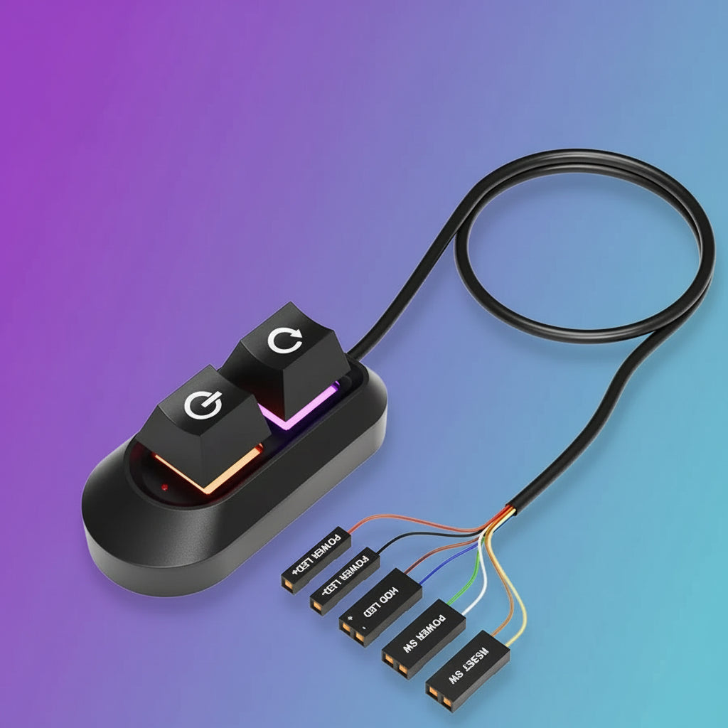 Interruptor Externo PC Power Reset LED