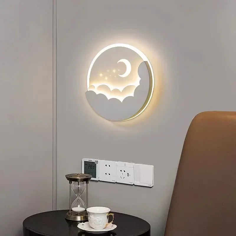 Lámpara LED Modern Sconce Interior · Iluminación Setup Gaming
