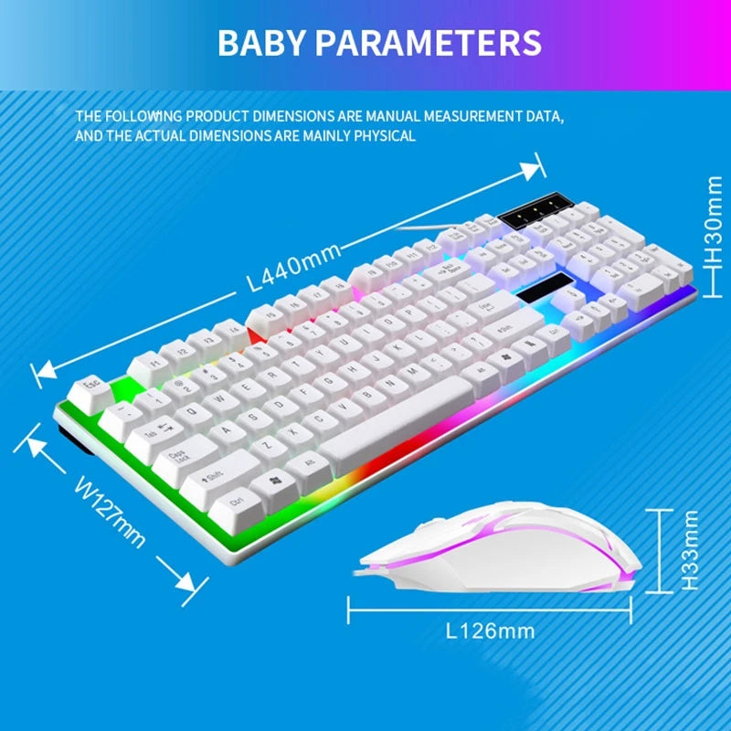 Kit de Jugador Teclado y Ratón RGB