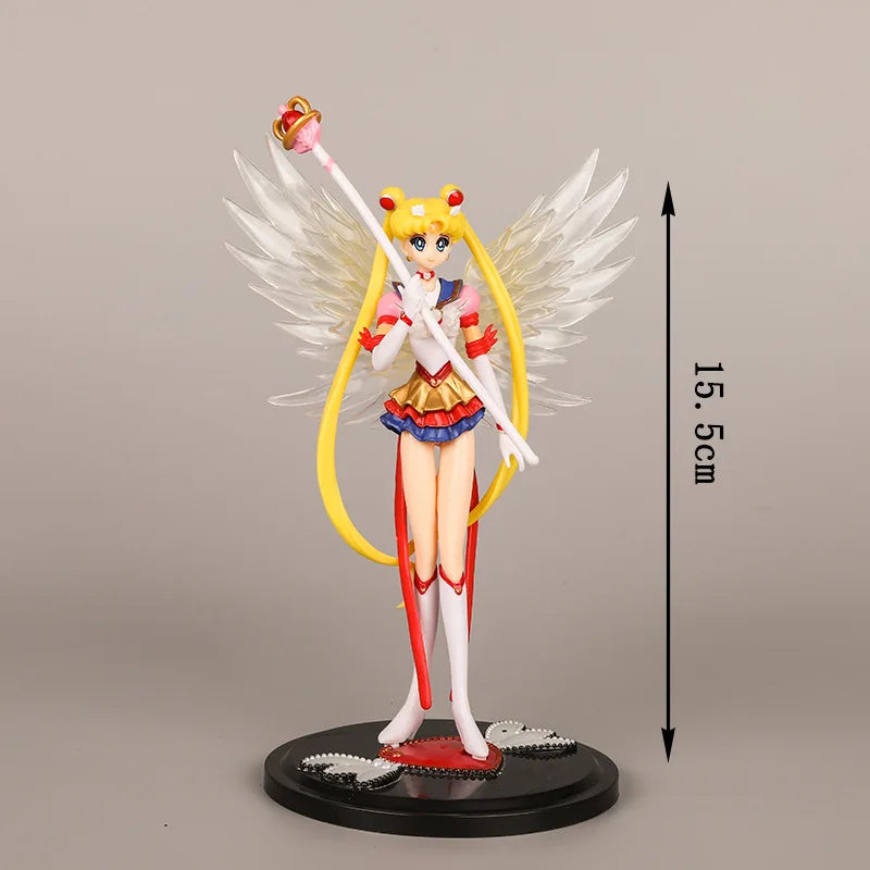 Figura 17cm girl Kawaii Ornaments Sailor Moon 17cm · Decoración Setup Gamer y Escr...