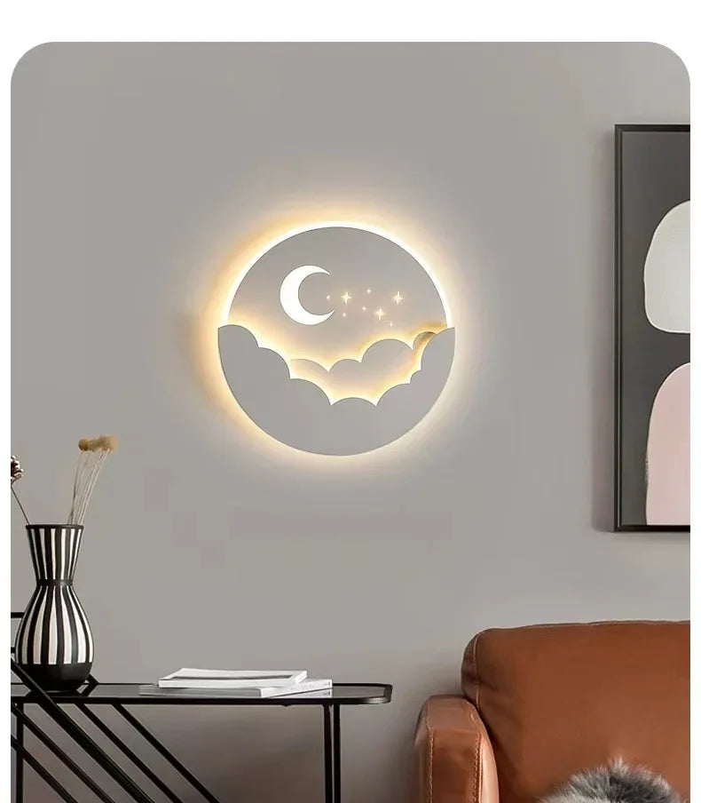 Lámpara LED Modern Sconce Interior · Iluminación Setup Gaming