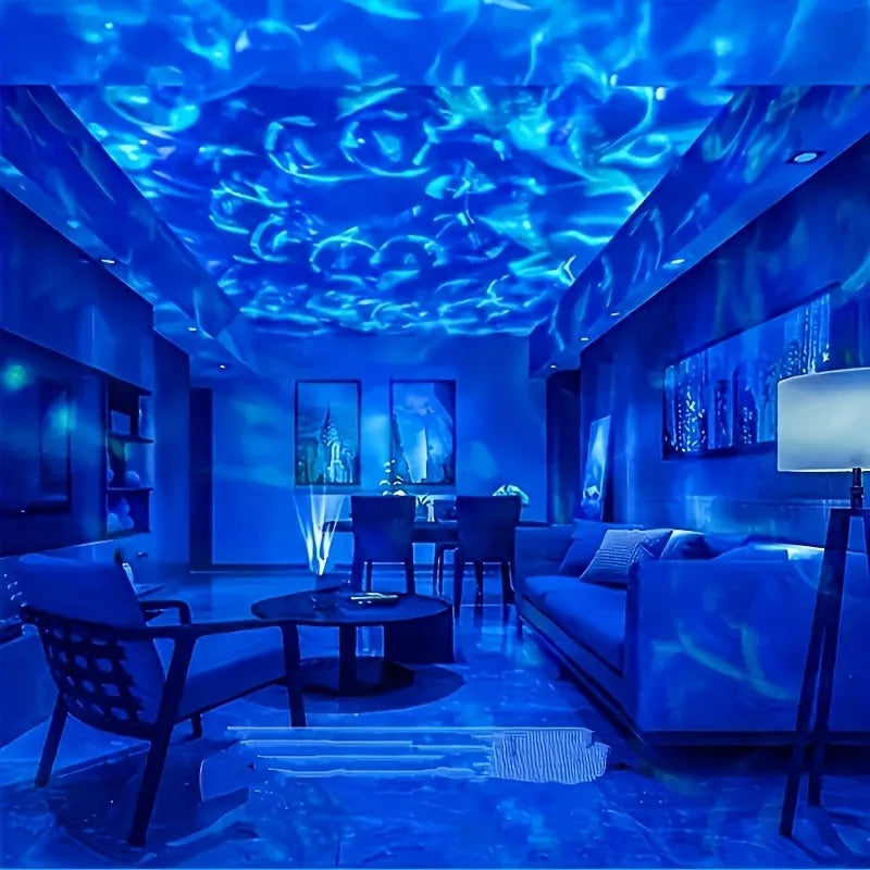 Lámpara LED Galaxy Projector ,Water · Iluminación Setup Gaming