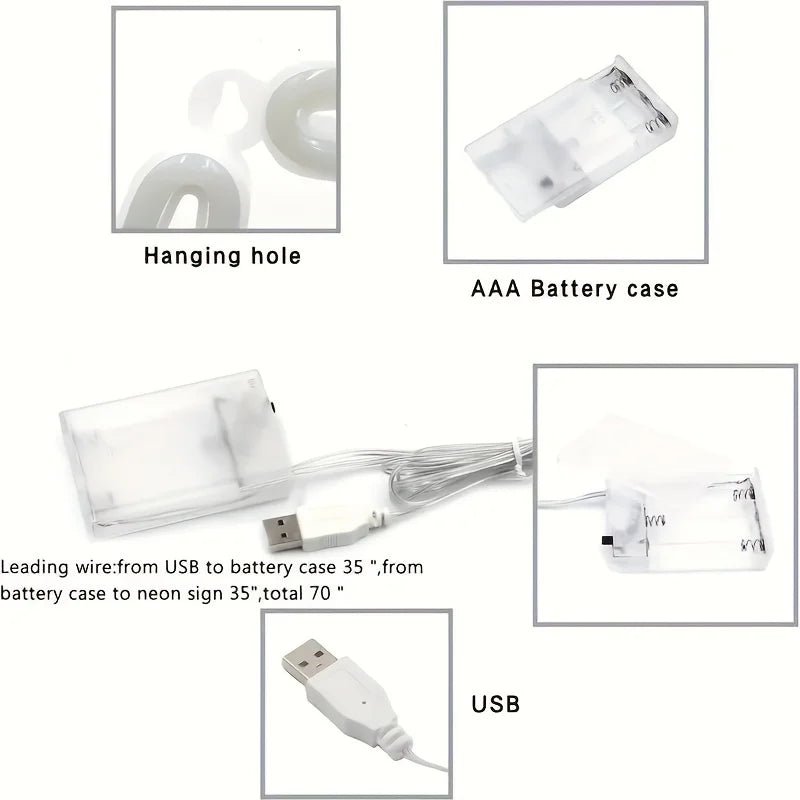 Neón LED /Battery Bar Game · Iluminación Setup Gaming