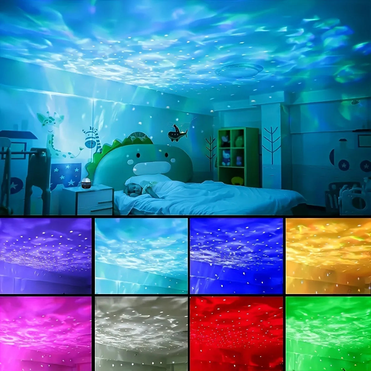 Lámpara LED Galaxy Projector ,Water · Iluminación Setup Gaming