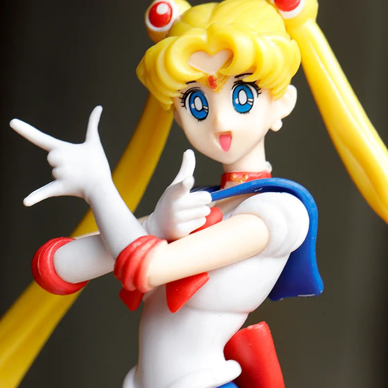 Figura 17cm girl Kawaii Ornaments Sailor Moon 17cm · Decoración Setup Gamer y Escr...
