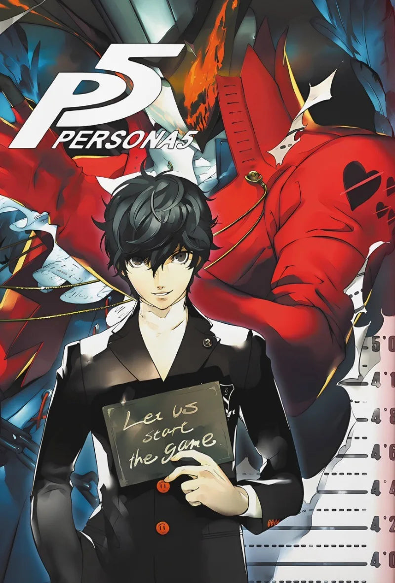 Poster Persona P5 Games Print · Decoración Setup Gamer y Escritorio
