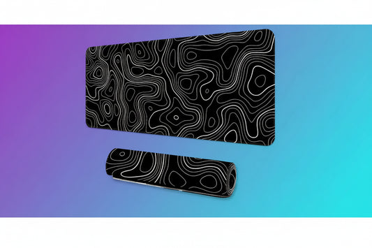 Alfombrilla Gaming BLIKSEM - Extended Mouse Pad con Bordes Cosidos 80x30cm