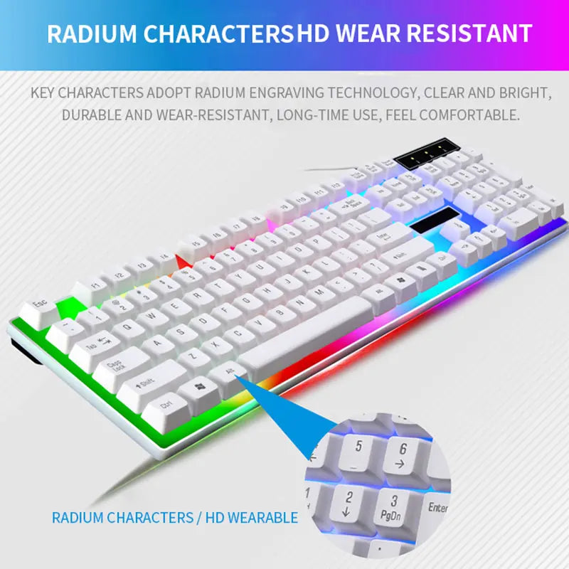 Kit de Jugador Teclado y Ratón RGB