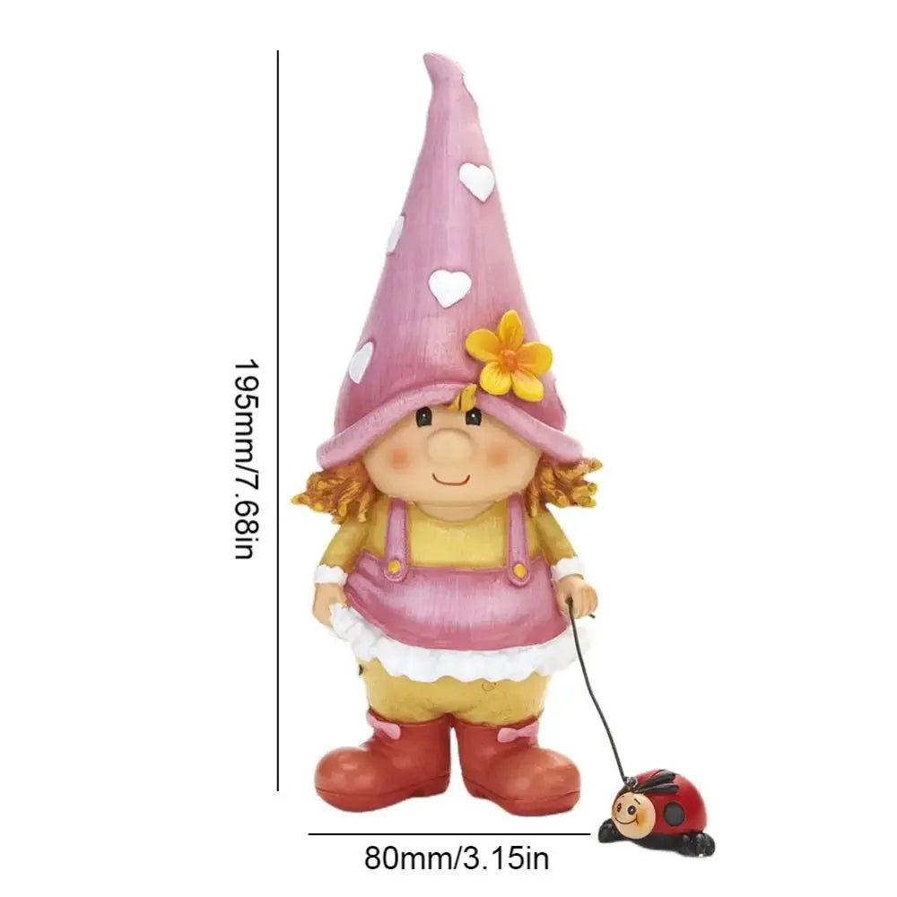 Figura Handmade Garden Gnome Dwarf 8cm · Decoración Setup Gamer y Escritorio
