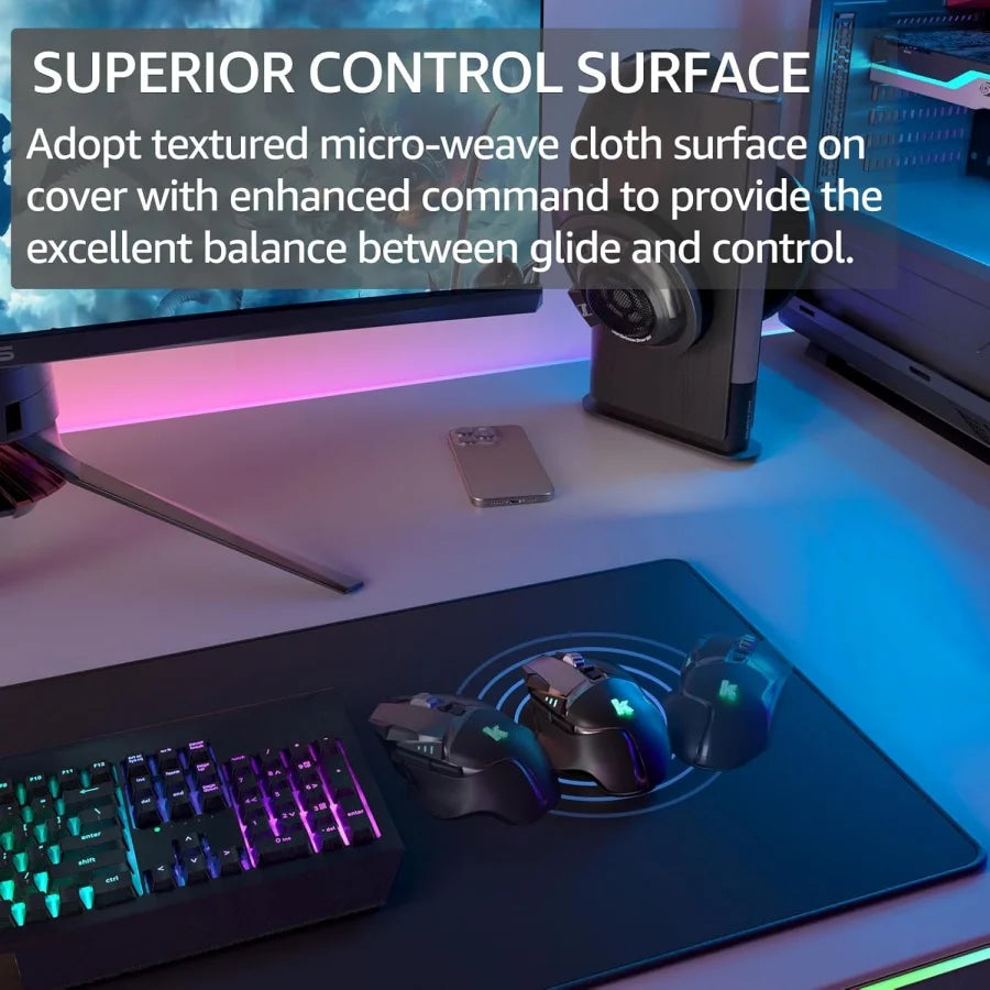 Alfombrilla Gaming XXL · Mouse Pad para Setup Gamer