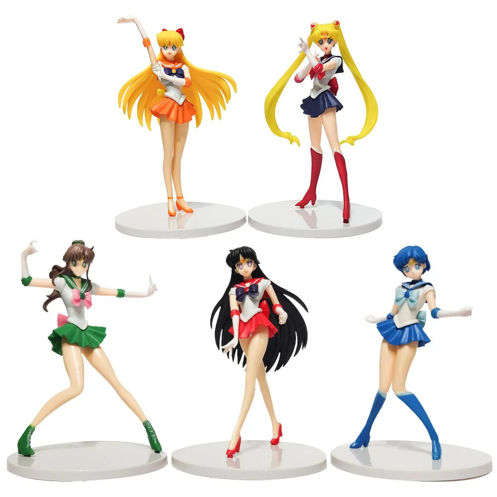 Figura 17cm girl Kawaii Ornaments Sailor Moon 17cm · Decoración Setup Gamer y Escr...