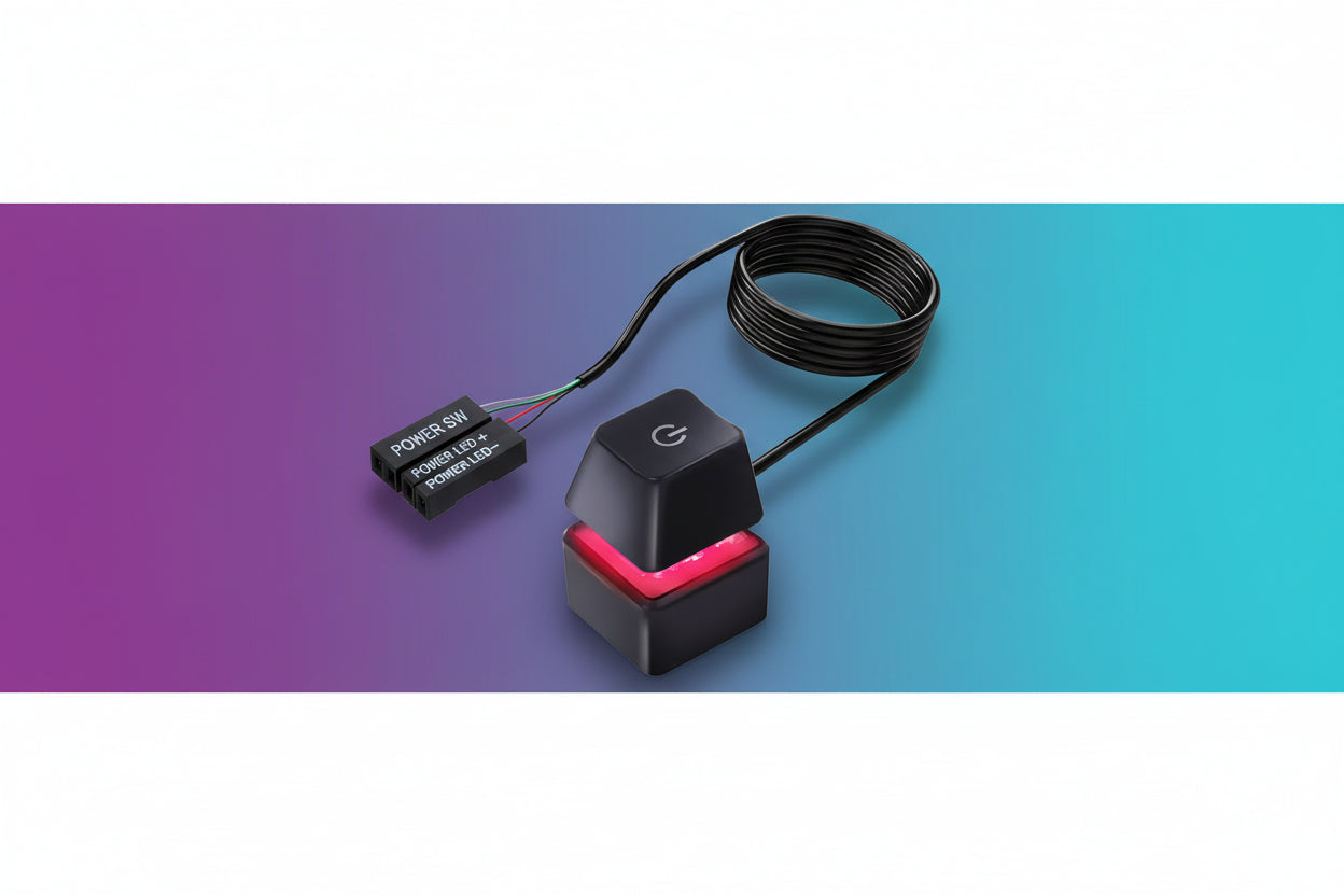 OULLX RGB Power Button Pro