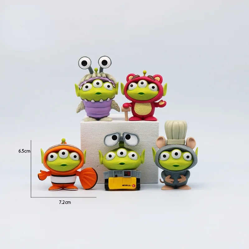 Figura Transformable Alien cosplay Creative 6.5cm · Decoración Setup Gamer y Escri...