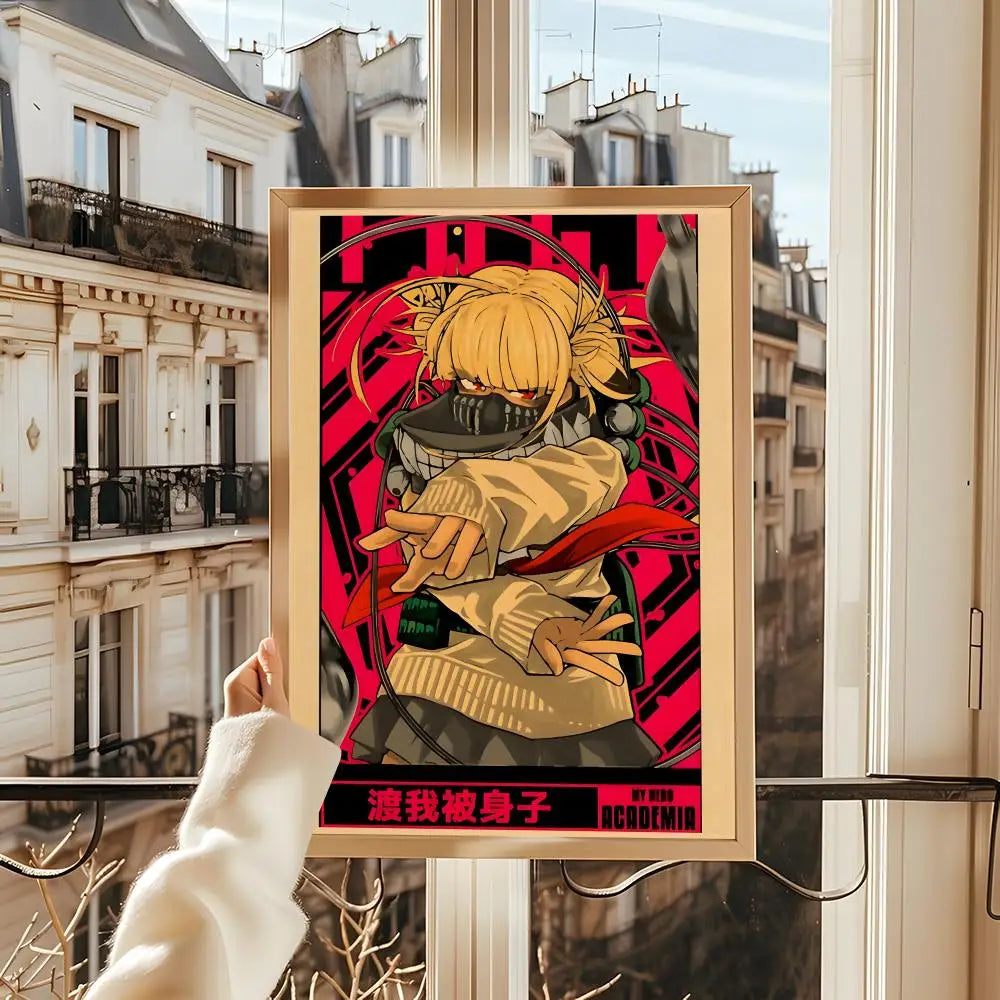 Poster My Hero Academia Room · Decoración Setup Gamer y Escritorio