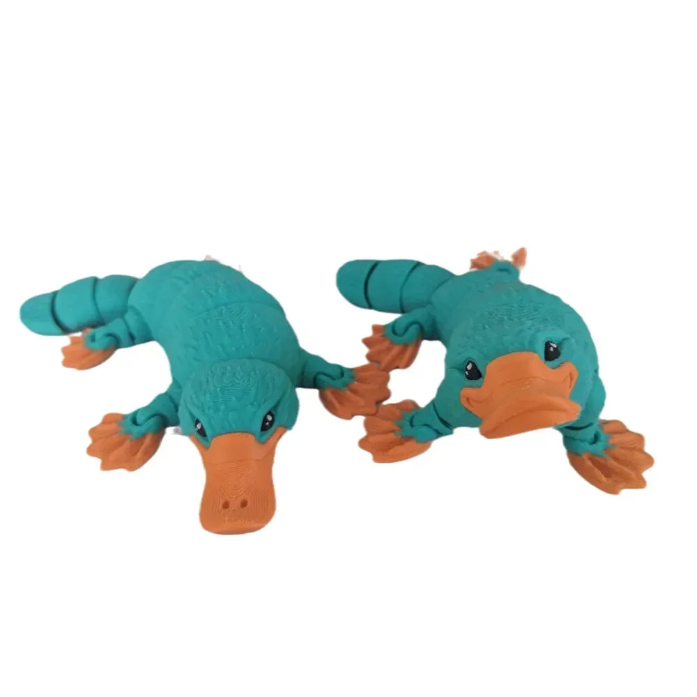Figura Articulated Platypus Printed Multi-Joint · Decoración Setup Gamer y Escritorio