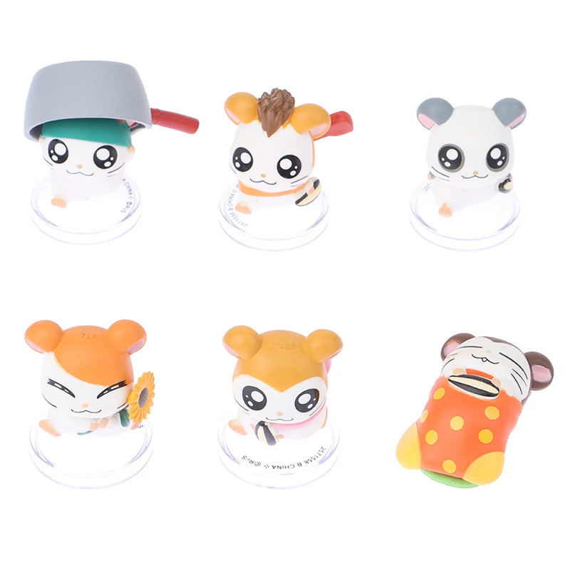 Figura Hamtaro Kawaii Hamster Hamtaro · Decoración Setup Gamer y Escritorio
