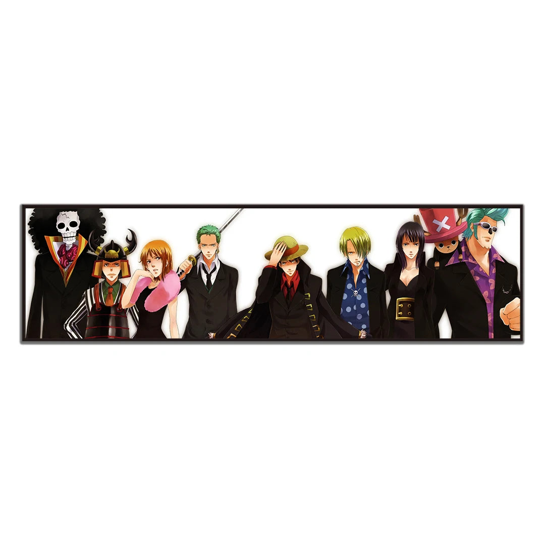 Poster One Family Photo Hanging One Piece · Decoración Setup Gamer y Escritorio